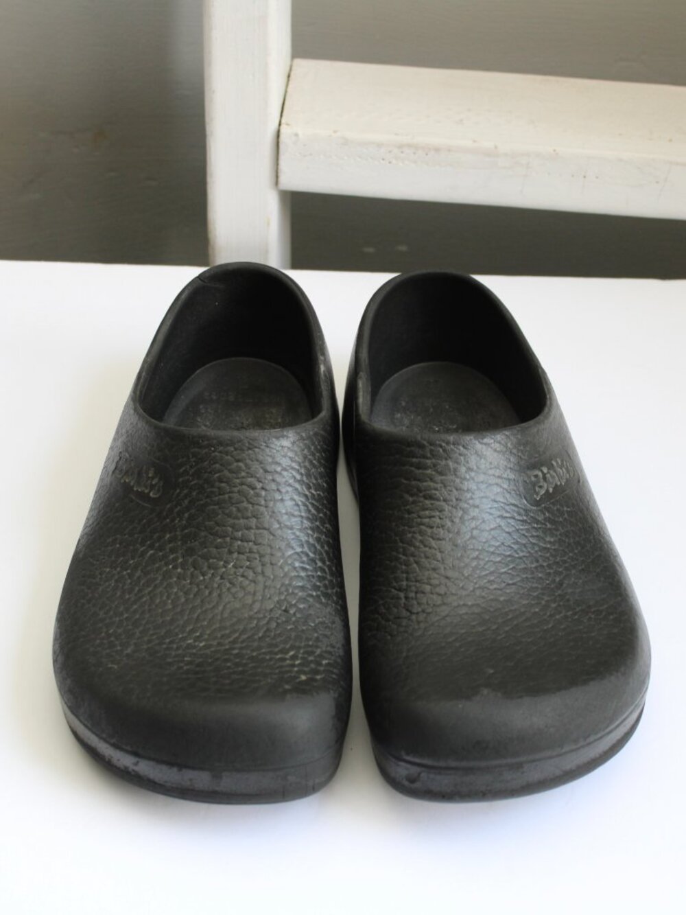 BIRKENSTOCK Birki Black Profi Slip-On Clogs Size 9 Mens / 11 Women's - Picture 3 of 9